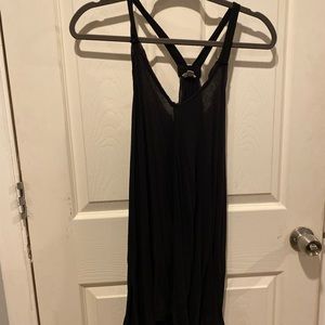 Black flowy dress